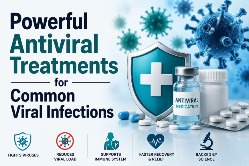 Powerful Antiviral Treatments for Common Viral Infections