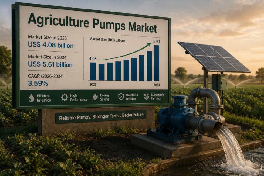 Global Agriculture Pumps Market Analysis and Industry Outlook
