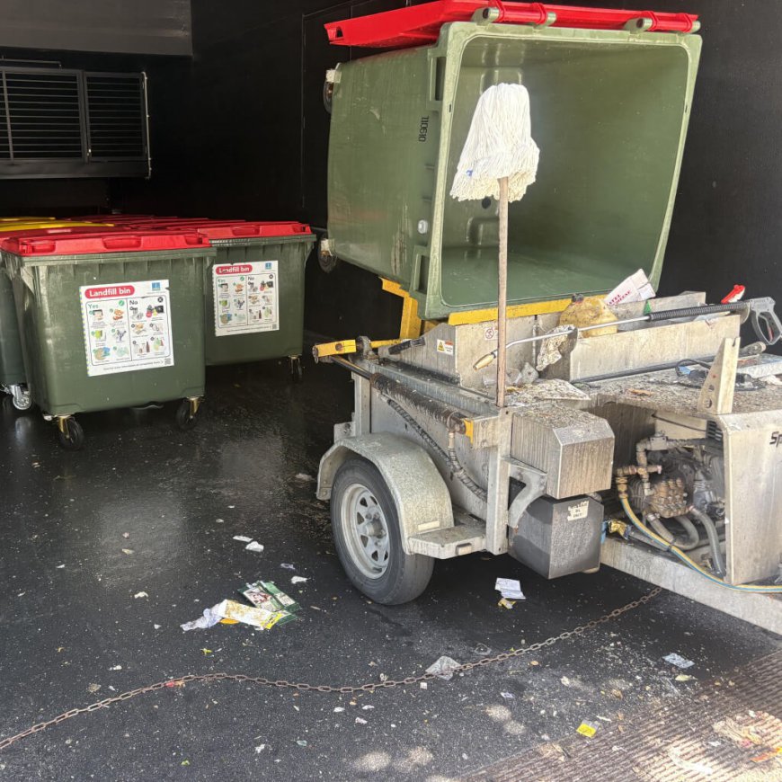 Industrial Bin Cleaning Machine for Faster, Smarter Waste Management