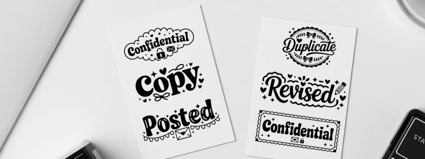Cute Bakery Stock Stamps: Add Sweet Creativity to Baking and Packaging