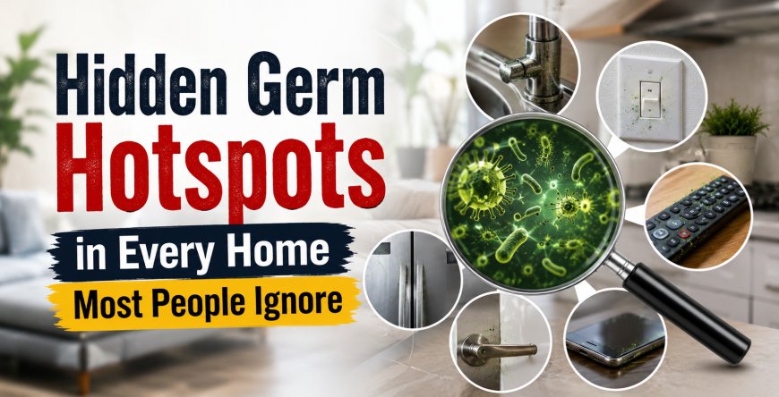 Hidden Germ Hotspots in Every Home Most People Ignore