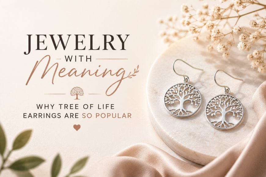 Jewelry with Meaning: Why Tree of Life Earrings Are So Popular