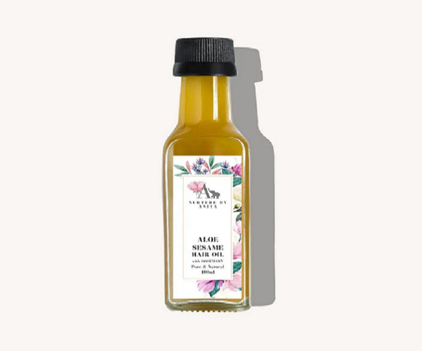 Sesame Oil for Hair Nourishment and Healthy Scalp Care
