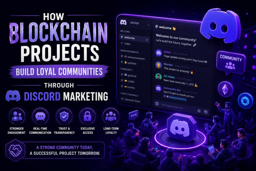 How Blockchain Projects Build Loyal Communities Through Discord Marketing