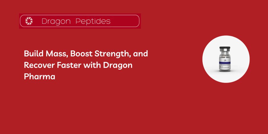 Build Mass, Boost Strength, and Recover Faster with Dragon Pharma