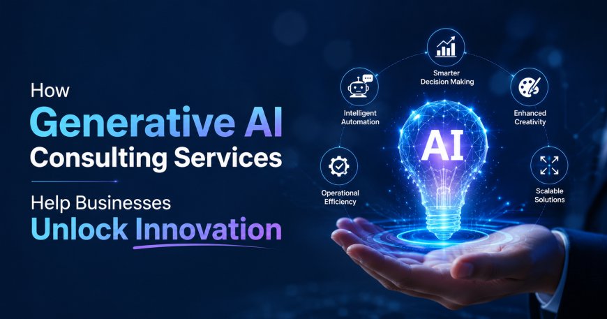 How Generative AI Consulting Services Help Businesses Unlock Innovation