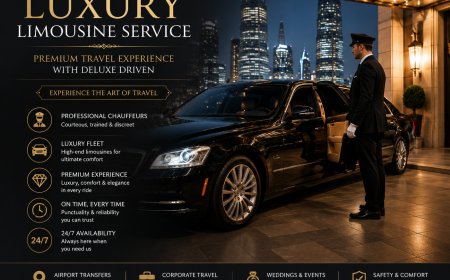 Luxury Limousine Service | Premium Travel Experience with Deluxe Driven