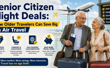 Senior Citizen Flight Deals: How Older Travelers Can Save Big on Air Travel