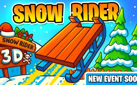 Carving Your Own Fun: A Guide to Conquering Snow Rider 3D