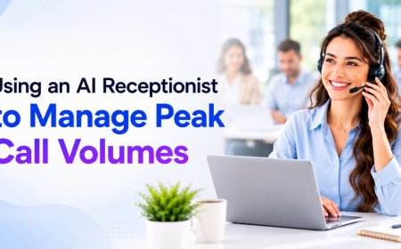 Using an AI Receptionist to Manage Peak Call Volumes