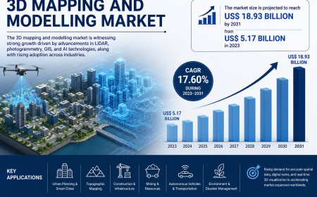 3D Mapping and Modelling Industry Outlook: Dynamics and Forecast to 2031