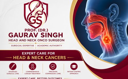 Head & Neck OncoSurgeon in Lucknow: Best-in-Class Cancer Treatment Services from Prof. (Dr.) Gaurav Singh