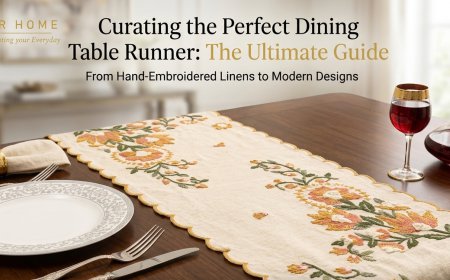 Beautiful Table Runner and Placemats to Elevate Your Dining Space