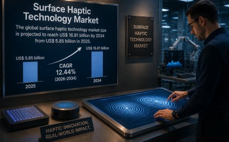 Global Surface Haptic Technology Market Outlook 2026–2034: Industry Trends, Opportunities, and Competitive Landscape