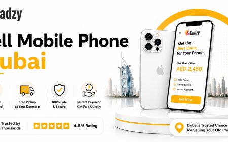 Sell Mobile Phone Dubai with Gadzy for Instant Cash