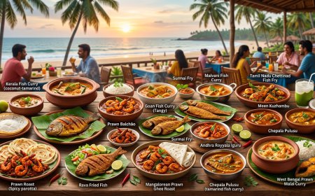 From Kerala to Goa, Indian Coastal Seafood Dishes Tourists Must Try