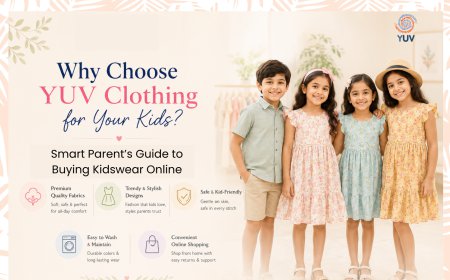 Why Choose YUV Clothing for Your Kids? A Smart Parent's Guide to Buying Kidswear Online