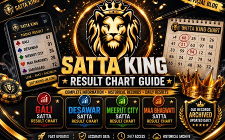 Satta King Chart Guide: Complete Information About Gali, Desawar, Meerut City and Maa Bhagwati Result Charts