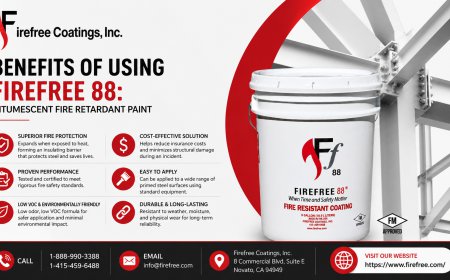 Benefits of Using Firefree 88: Intumescent Fire Retardant Paint