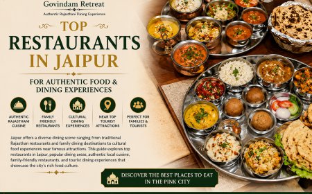 Top Restaurants in Jaipur for Authentic Food & Dining