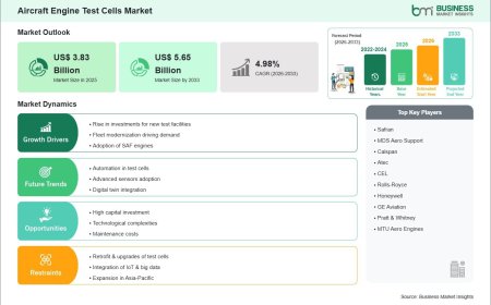 Aircraft Engine Test Cells Industry Analysis Reveals US$ 5.65 Billion Market Potential by 2033