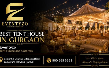 Best Tent House in Gurgaon – You Plan. We Setup. Guests Remember. | Eventyzo