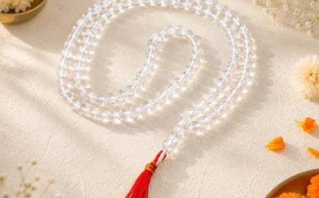 Lab Certified Sphatik Mala | Buy Genuine Sphatik Mala