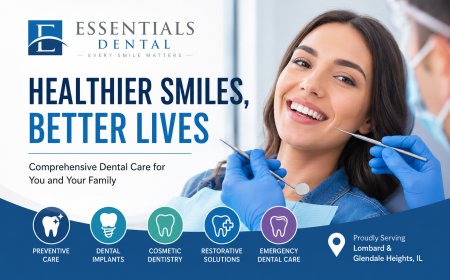 How Essentials Dental Helps You Achieve a Healthier Smile and Better Oral Health