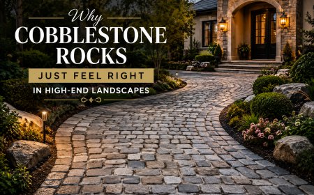 Why Cobblestone Rocks Just Feel Right in High-End Landscapes