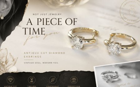 Diamond Earrings That Blend Classic Sophistication with Modern Design