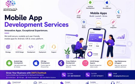 Custom Mobile App Development Services for Startups & Enterprises