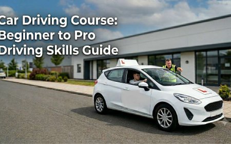 Car Driving Course: Beginner to Pro Driving Skills Guide