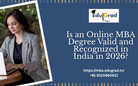Is an Online MBA Degree Valid and Recognized in India in 2026?