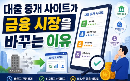 대출 중개 사이트가 금융 시장을 바꾸는 이유
