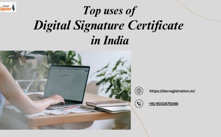 Top uses of Digital Signature Certificate in India