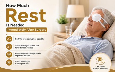 How Much Rest Is Required After Cataract Surgery?