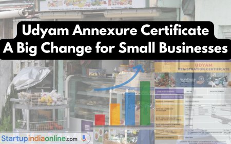 Udyam Annexure Certificate: A Big Change for Small Businesses