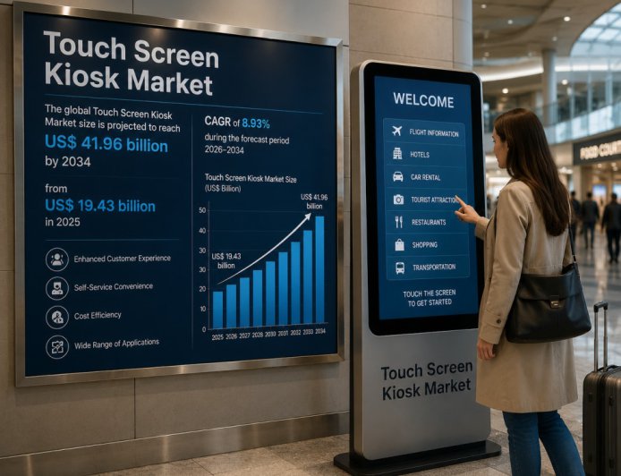 Touch Screen Kiosk Market Insights Driven by Digital Customer Engagement Solutions