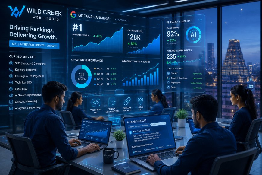 Which SEO Agency in Chennai Delivers Better Results for Startups and Enterprises: Why Choose Wild Creek Web Studio?