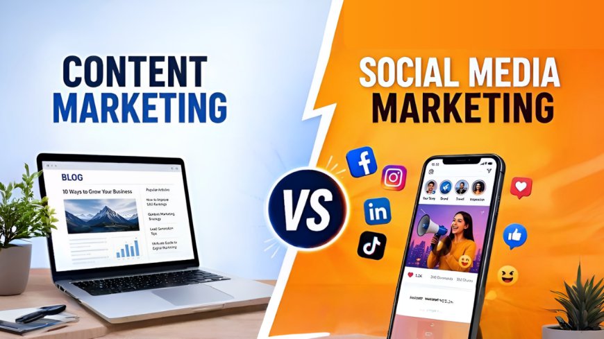 Content Marketing Vs Social Media Marketing: What's the Difference and Which One Does Your Business Need?