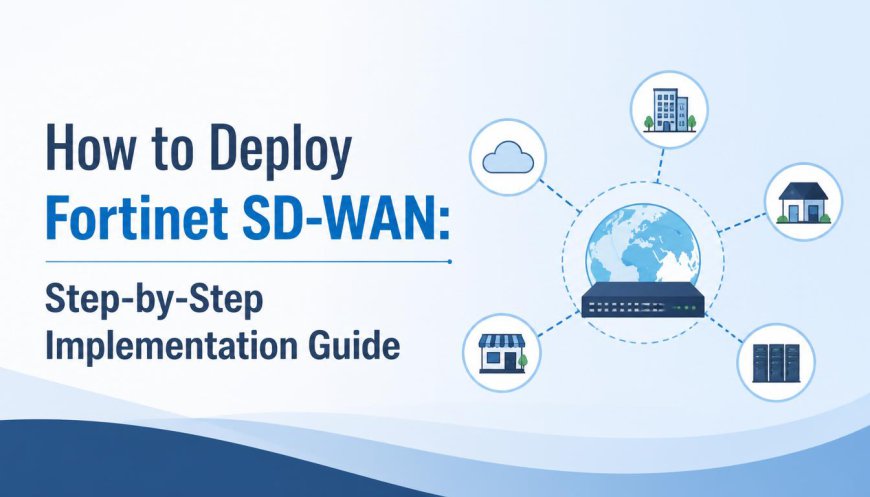 How to Deploy Fortinet SD-WAN: Step-by-Step Implementation Guide?