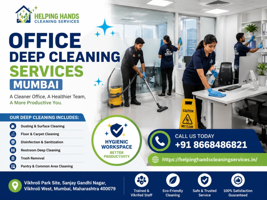 Office Deep Cleaning Services Mumbai