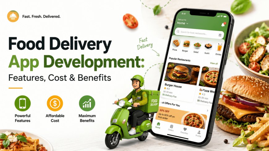 Food Delivery App Development: Features, Cost & Benefits