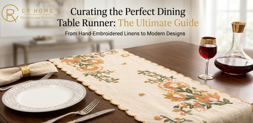 Beautiful Table Runner and Placemats to Elevate Your Dining Space