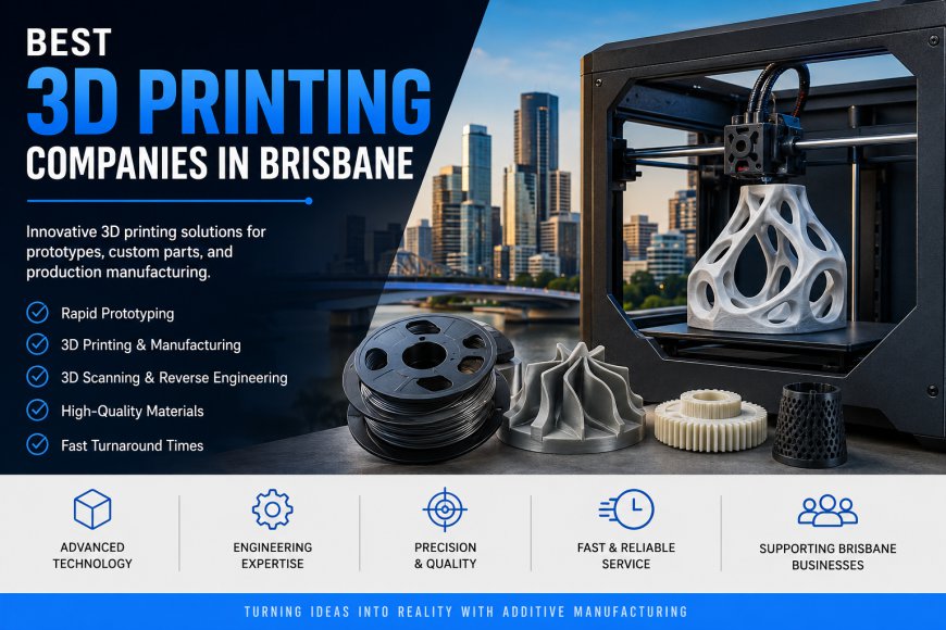 Top 5 3D Printing Companies in Brisbane