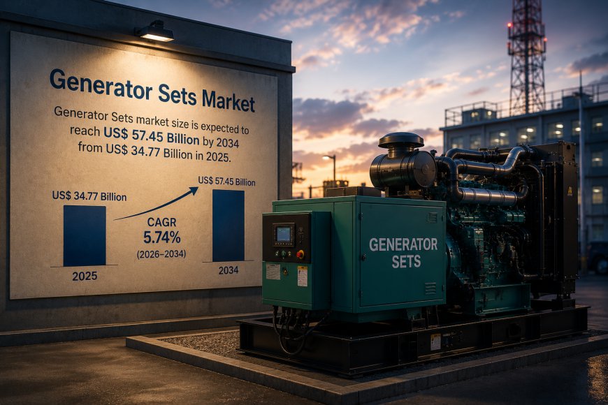 U.S. Generator Sets Market Growth Analysis: Power Backup Solutions Driving Industry Expansion