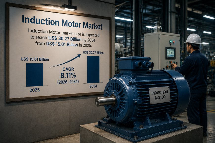 Induction Motor Market Trends Reshaping Industrial Automation and Manufacturing Operations