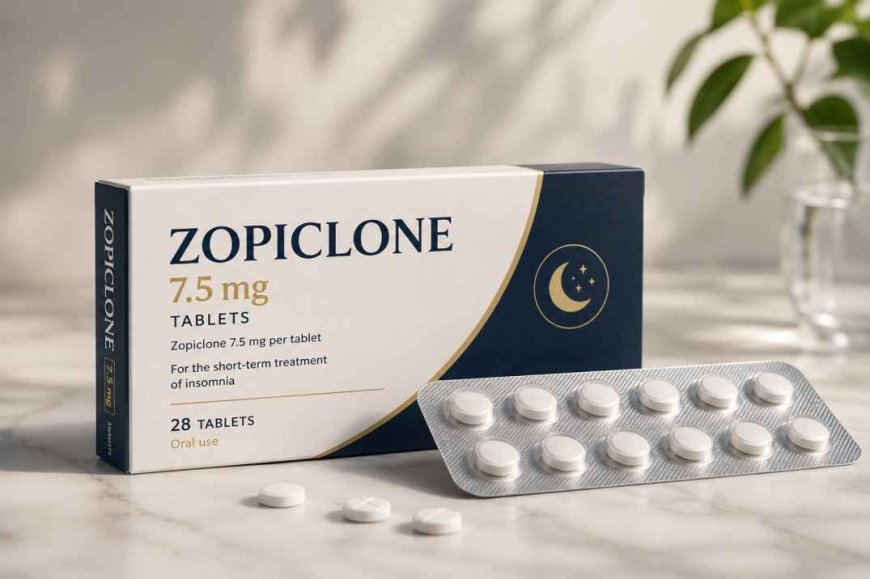 Zopiclone 7.5mg for Better Sleep Quality