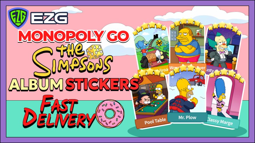 EZG.com Monopoly Go Limited-time Stickers Are on Sale Now, Collect Them All Before They End on June 17th!