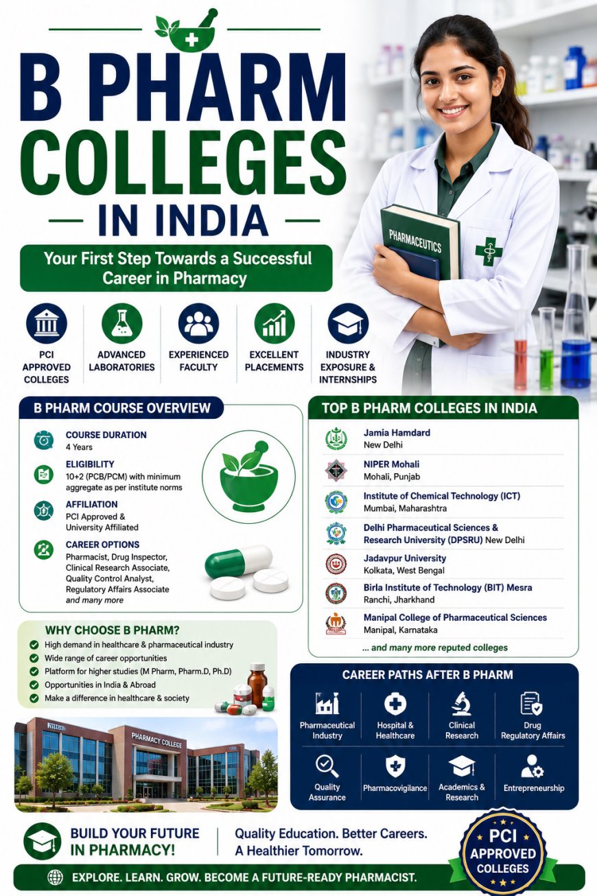 Top Pharmacy Colleges in Rajasthan for B.Pharm Admission 2026